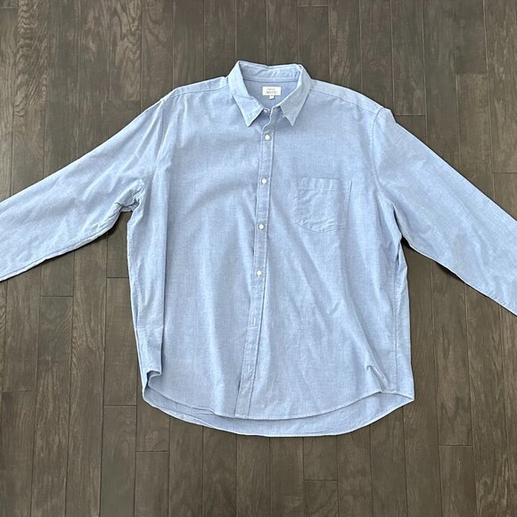 Next Blue 3XL Long-Sleeve Shirt 100% Cotton - Picture 9 of 12